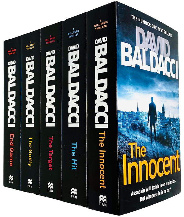 Will Robie Series Complete 5 Books Collection Set by David Baldacci