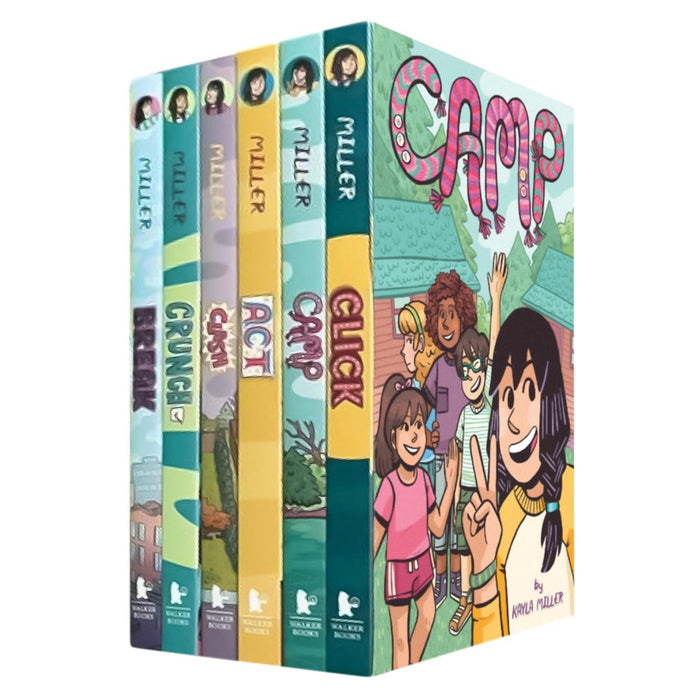 Click Graphic Novel Collection by Kayla Miller: Click, Camp, Act & More