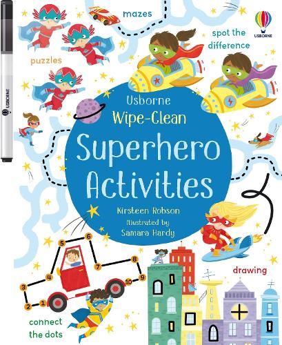Wipe-Clean Superhero Activities (Wipe-clean Activities): 1