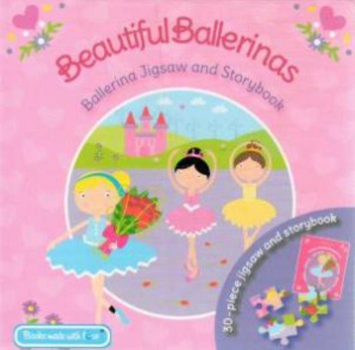 Beautiful Ballerine Book & Jigsaw Boxset