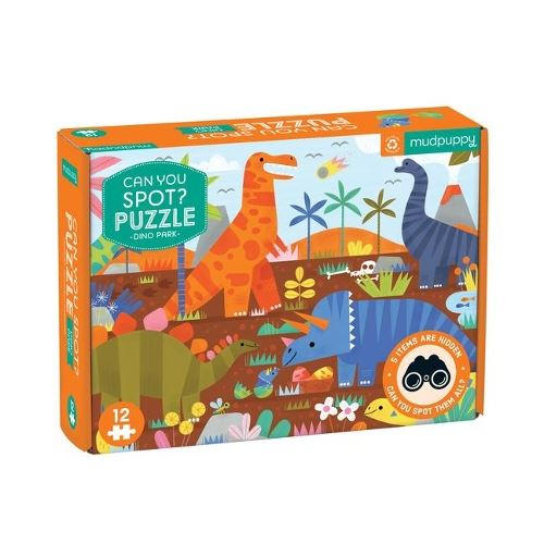 Mudpuppy Puzzle Dino Park Can You Spot