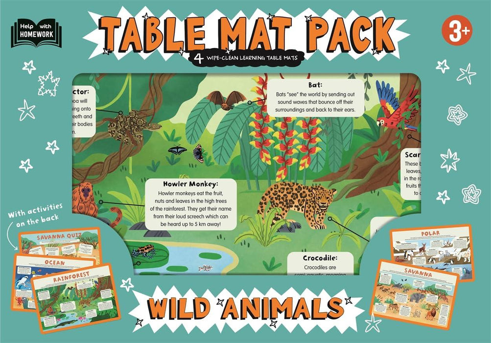 Help With Homework: Table Matt Pack