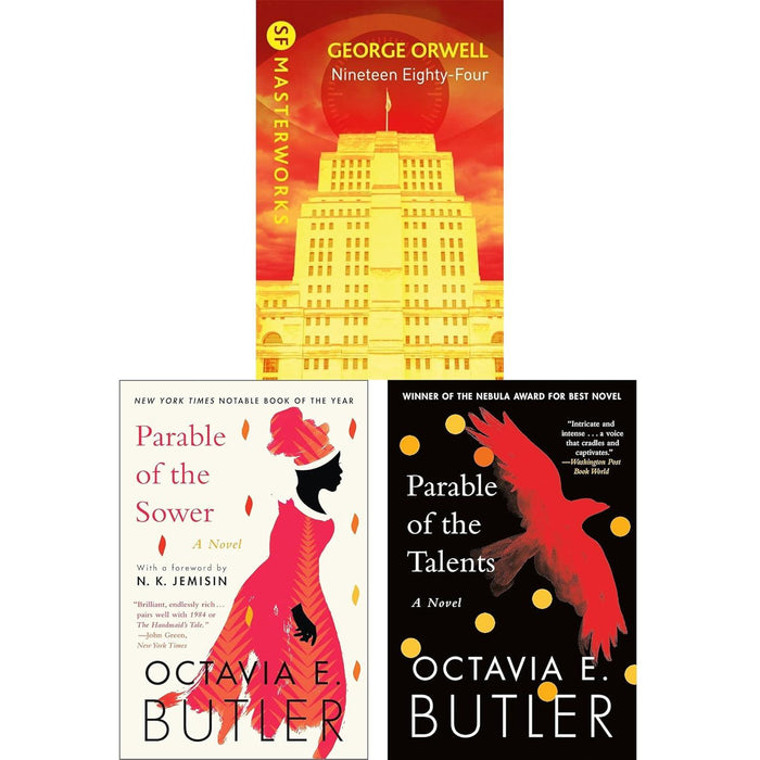 Dystopian Classics: Nineteen Eighty-Four by George Orwell & The Parable Duology by Octavia E. Butler