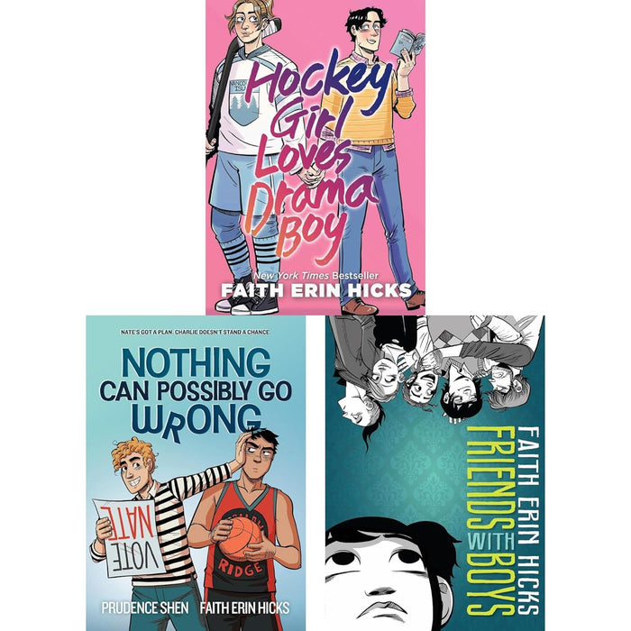 High School Graphic Novel Collection by Faith Erin Hicks