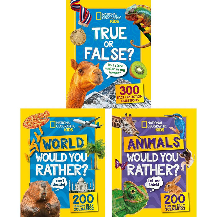 National Geographic Kids Game Books Collection