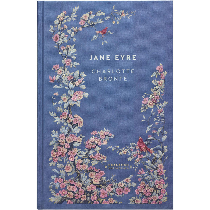 Heroines & Society: Jane Eyre & Wuthering Heights by C. & E. Brontë, Cranford by E. Gaskell, The Age of Innocence by E. Wharton (Hardcover, 4 Books) with Journal – A Beautiful Cranford Edition