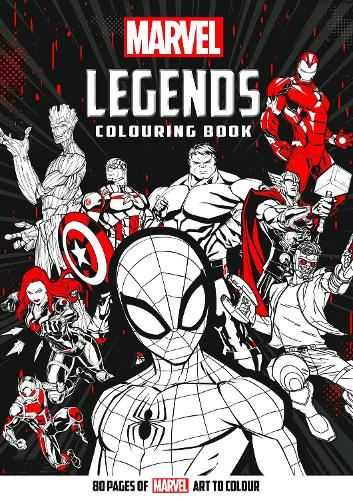 Marvel Legends Colouring Book — smeikalbooks