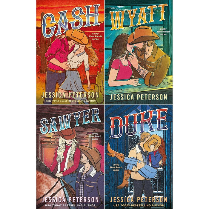 Charleston Heat Collection by Jessica Peterson: Cash, Wyatt, Sawyer & Duke