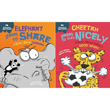 Behaviour Matters Collection: 2-Book Set by Sue Graves (Elephant Learns to Share, Cheetah Learns to Play Nicely)