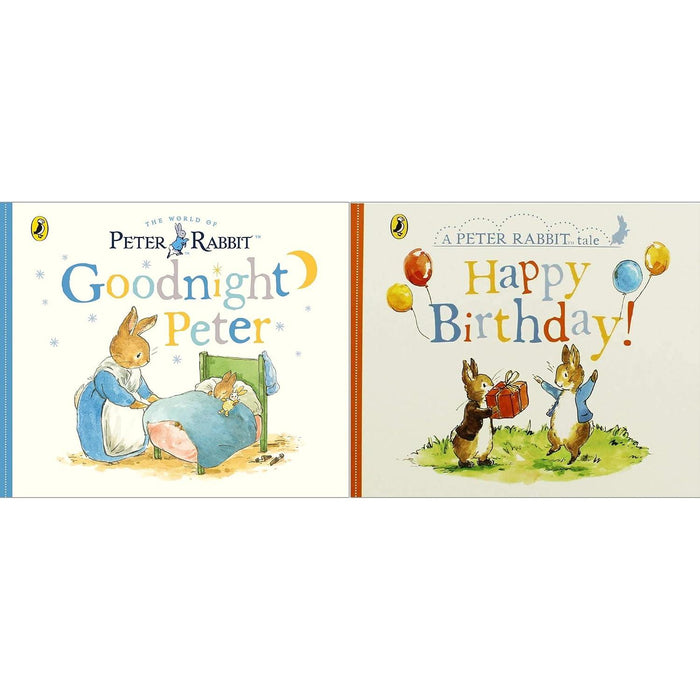 Peter Rabbit Tales Collection by Beatrix Potter: Goodnight Peter & Happy Birthday!