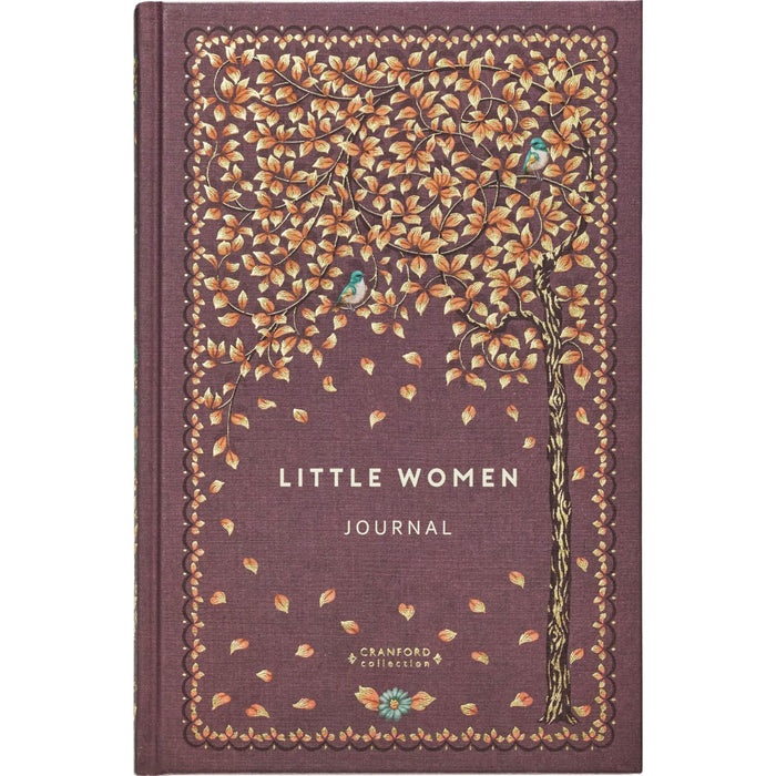 Sense and Sensibility by J. Austen, The Secret Garden by F. H. Burnett & Little Women by L. M. Alcott (Hardcover, 3 Books) with Little Women Journal – A Cranford Edition Set of Love & Growth
