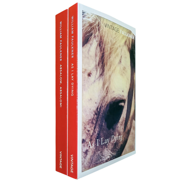 William Faulkner: As I Lay Dying & Absalom, Absalom! - Journey Through the American South, Family, and Identity in the Post-Civil War Era (2-Book Set)