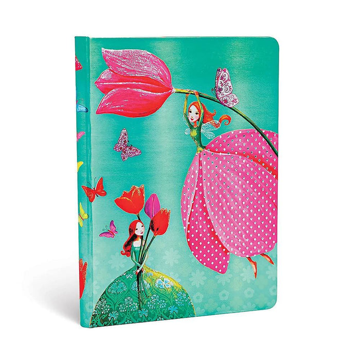 Paperblanks Mila Marquis Ruled Midi Notebook- Joyous Springtime (Mila Marquis Collection)