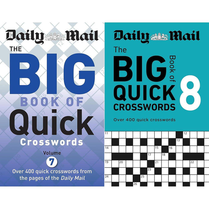 Daily Mail Big Book of Quick Crosswords Collection: Volumes 7 & 8