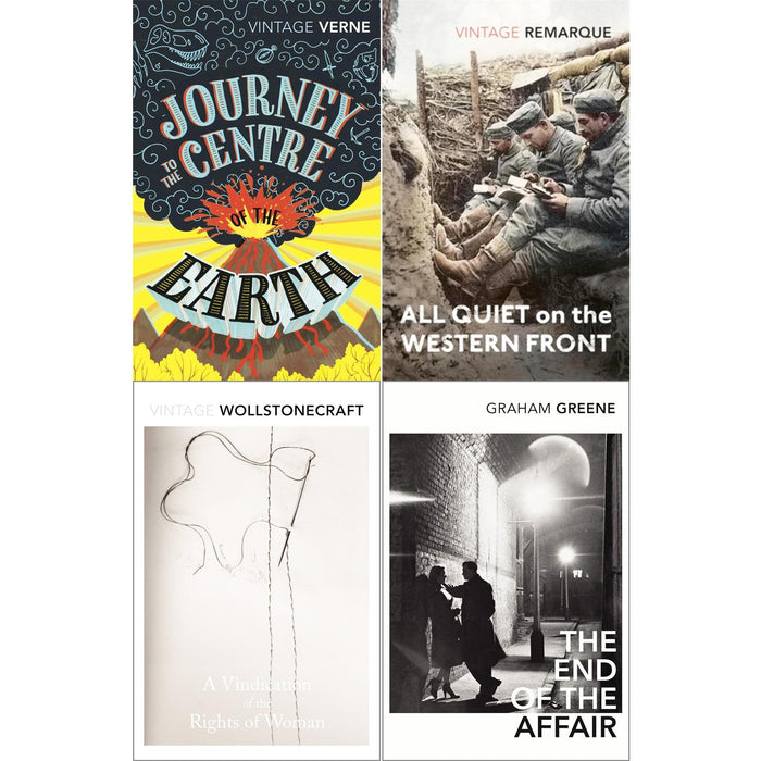 20th Century World Literature Vintage Classics – Essential Books on Love, War & Human Nature by Faulkner, Woolf, Vonnegut, Fitzgerald & More (20-Book Set)