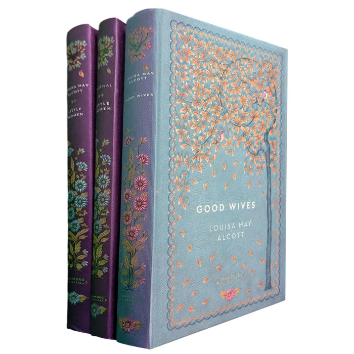 Little Women & Good Wives by Louisa May Alcott (Hardcover) with Journal – A Cranford Collection Set of Timeless Stories, Enduring Family Bonds, and a Beautiful Space for Personal Reflections