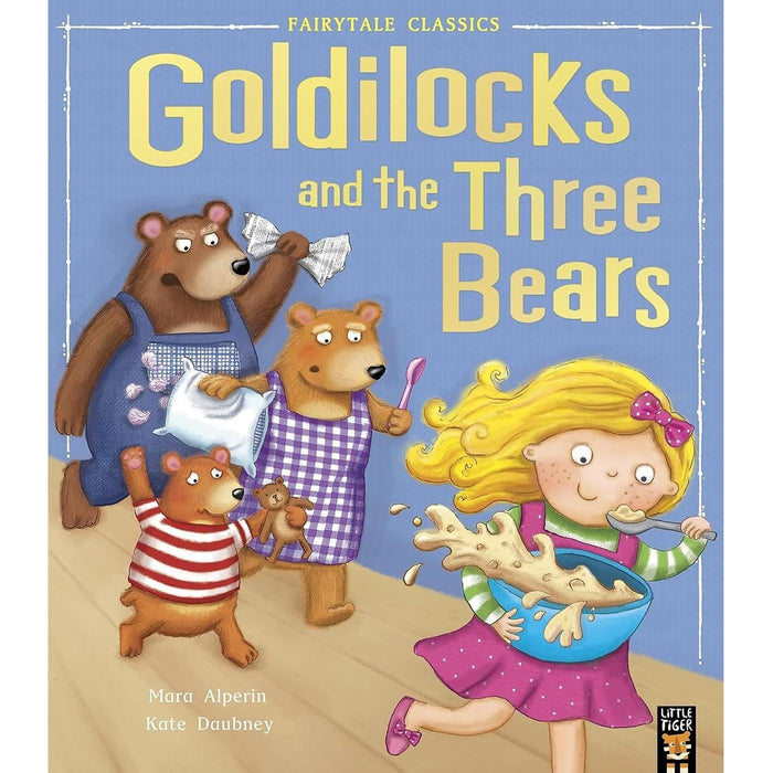 Fairytale Classics Collection: 2-Book Set by Various Authors (The Three Little Pigs, Goldilocks and the Three Bears)