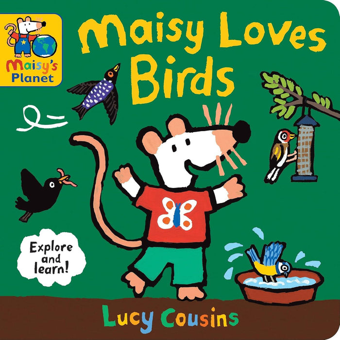 Maisy Loves Birds Board Book