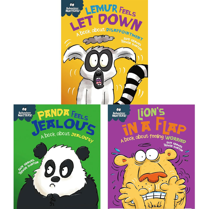 Behaviour Matters Set: Coping with Disappointment, Jealousy, and Worry – A Three-Book Collection to Support Emotional Growth in Children