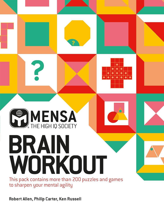 Mensa Brain Workout Pack: Improve your mental abilities with 200 puzzles and games