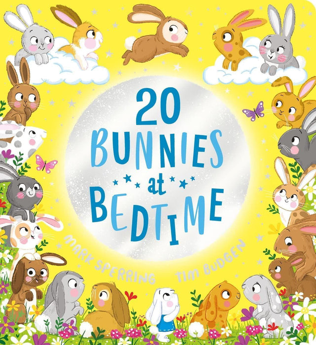 Twenty Bunnies at Bedtime: The super fun counting book with bouncing, hopping bunnies is now a board book for ages 0 and up! (Twenty at Bedtime)