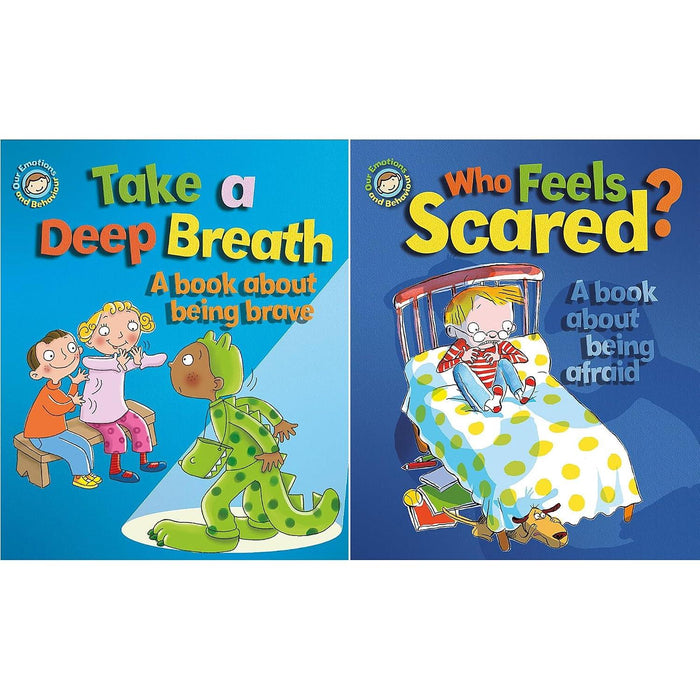 Emotions & Behaviours Collection: 2-Book Set by Sue Graves (Take a Deep Breath, Who Feels Scared?)