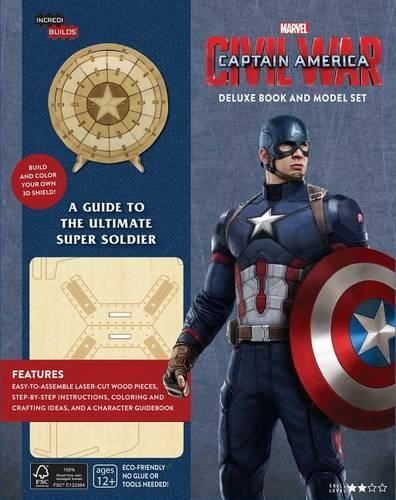 IncrediBuilds Book Plus: Marvel's Captain America: Civil War Deluxe Book & Model Set