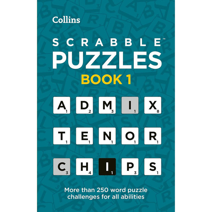 Collins SCRABBLE™ Puzzles Collection: Books 1 & 2 – 500 Word Challenges for Puzzle Lovers