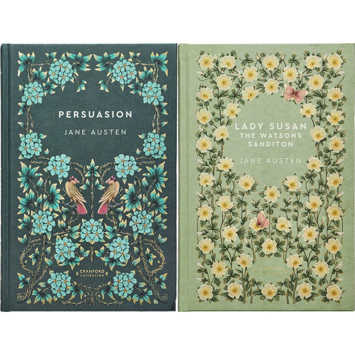 The Complete Jane Austen Collection (Hardcover, 8 Books) with Pride and Prejudice & Emma Journals – A Cranford Collection Set Celebrating Timeless Romance, Society, and Elegant Keepsakes