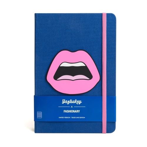 Yazbukey X Fashionary C'est Ahh Pink Ruled Notebook A5: Yazbukey C'est Ahh Pink Ruled A5
