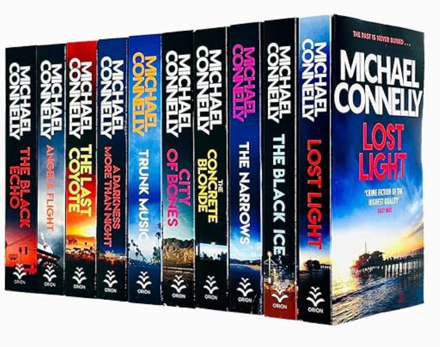 Harry Bosch Series 10 Books Set By Michael Connelly