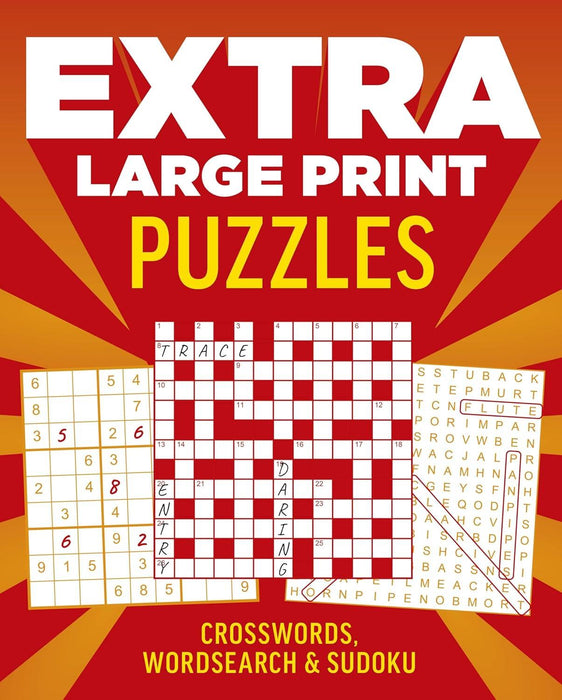 Extra Large Print Mixed Puzzle