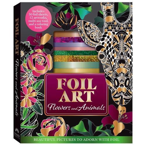 Foil Art Flowers Animals