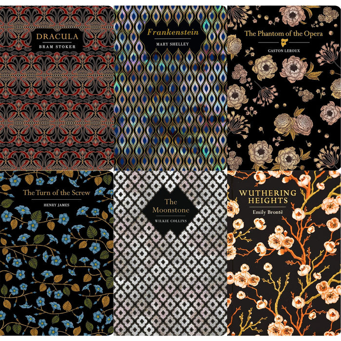 The Gothic & Supernatural Collection: Dracula, Frankenstein, The Phantom of the Opera, The Turn of the Screw & More (Hardcover, 6 Books) in Beautiful Chiltern Classics Editions