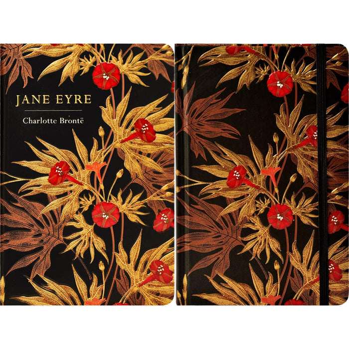 The Jane Eyre Collection: Classic Novel by Charlotte Brontë with a Matching Ruled Notebook (Hardcover) in Exquisite Chiltern Edition