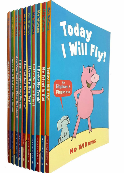Elephant and Piggie Series 10 Books Collection Set