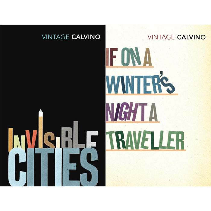 Italo Calvino Vintage Classics Collection: Invisible Cities & If on a Winter’s Night a Traveller – Surreal Voyages & Meta‑Fiction Adventures (2‑Book Set)