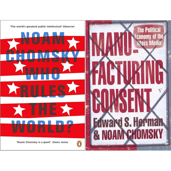 Noam Chomsky Collection: Who Rules the World & Manufacturing ConsentNoam Chomsky Collection: Who Rules the World & Manufacturing Consent