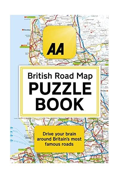 The AA British Road Map Puzzle Book