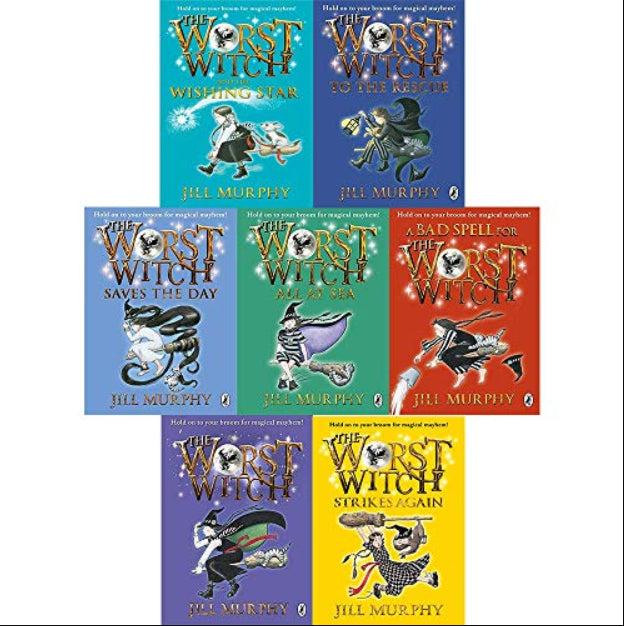 The Worst Witch Collection 7 Books Set Jill Murphy Pack