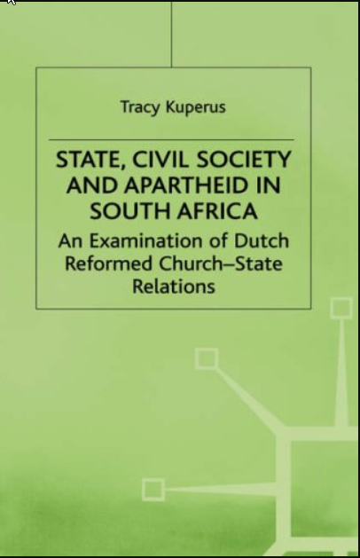 State, Civil Society and Apartheid in South Africa