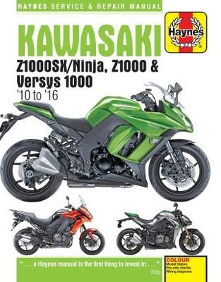 Kawasaki Z1000SX, Versys & Z1000 Service and Repair Manual 2010-2016