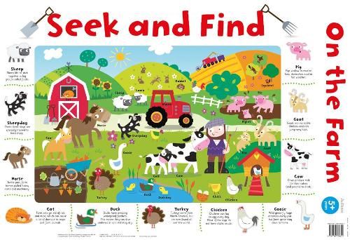 Seek & Find on the Farm Poster