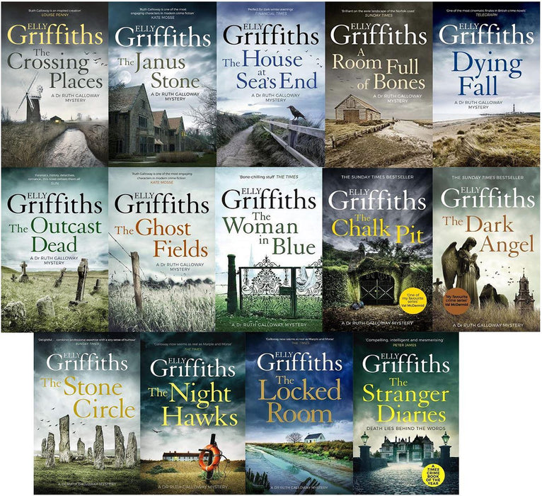 Elly Griffiths 14 Books Set