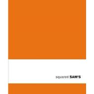 Sam's 23x25 Squared Orange Notebook