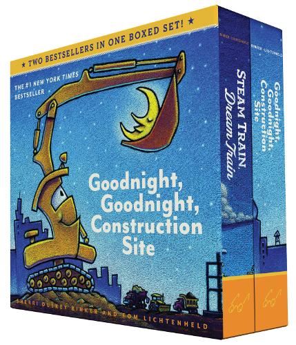 Goodnight, Goodnight, Construction Site & Steam Train Boxed Set