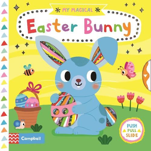 Magical Easter Bunny (push pull slide)