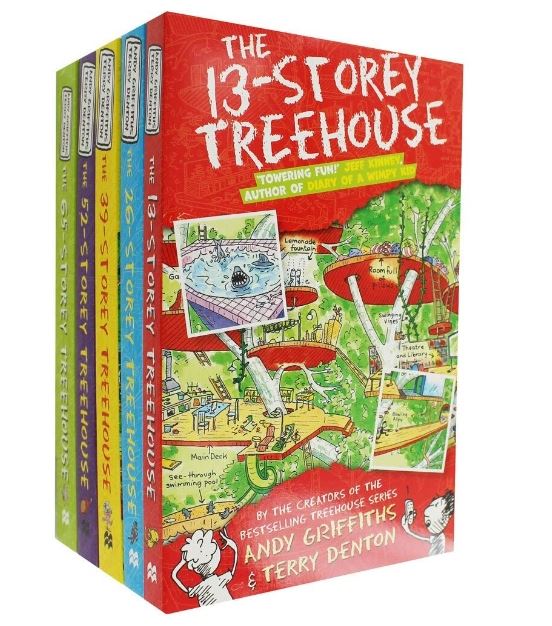 The 13-Storey Treehouse Collection - 5 Books