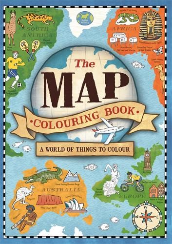 The Map Colouring Book: A World of Things to Colour