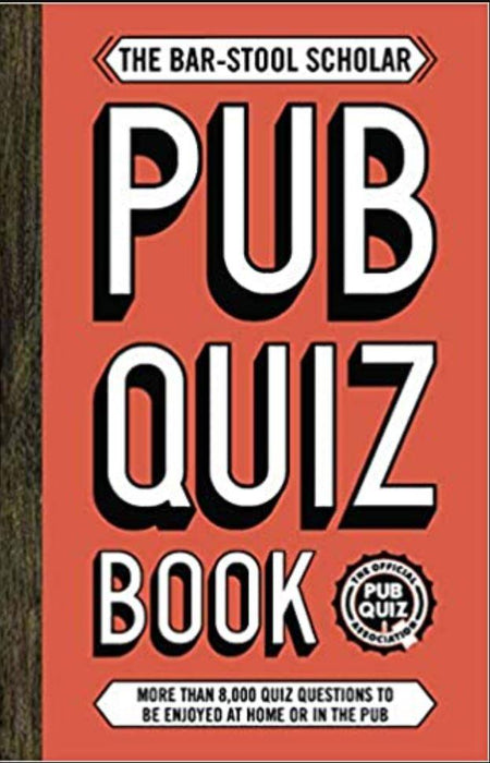 Pub Quiz Book: Bar-Stool Scholar